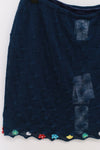 YANYAN KNITS 25 Spring/Summer BORLOR Camisole/Woven Lined Mini Skirt YYK-YYW25-0772-ZQ Navy Skirt YYW25-0081